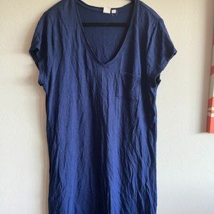 V-neck Tshirt Dress